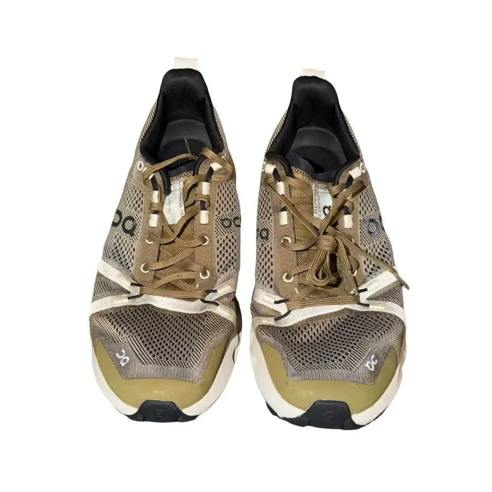 On Running Cloudultra Men's Running Shoe - Olive / Cream size 10